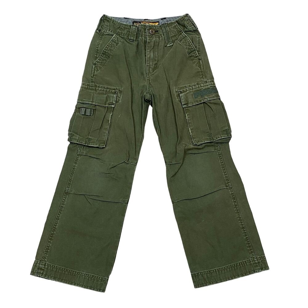 Fox Racing Cargo Flare Pants Pockets Baggy Women's 25 Y2K Skater